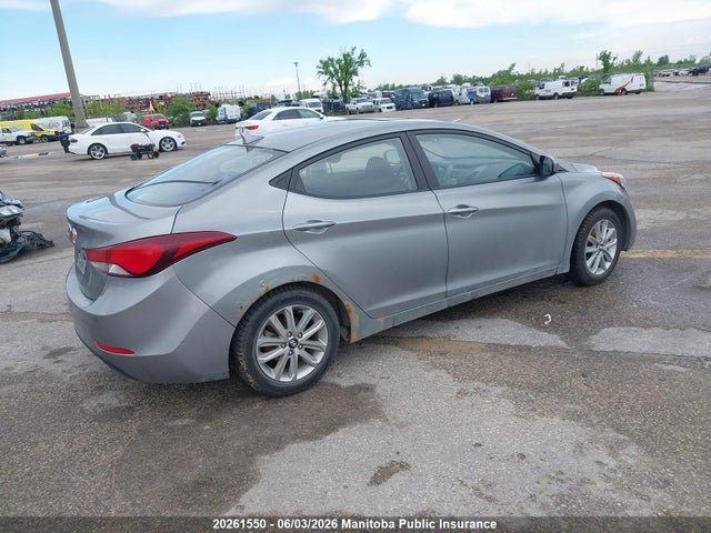 2015 Hyundai Elantra Se მანქანა იყიდება აუქციონზე, vin: KMHDH4AE1FU307427, აუქციონის ნომერი: 20261550