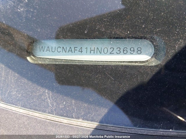 Aukcja sprzedaży 2017 Audi A4 2.0t Quattro, vin: WAUCNAF41HN023698, numer aukcji: 20261553