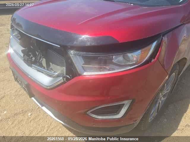 Aukcja sprzedaży 2015 Ford Edge Titanium, vin: 2FMPK4K81FBB86413, numer aukcji: 20261560