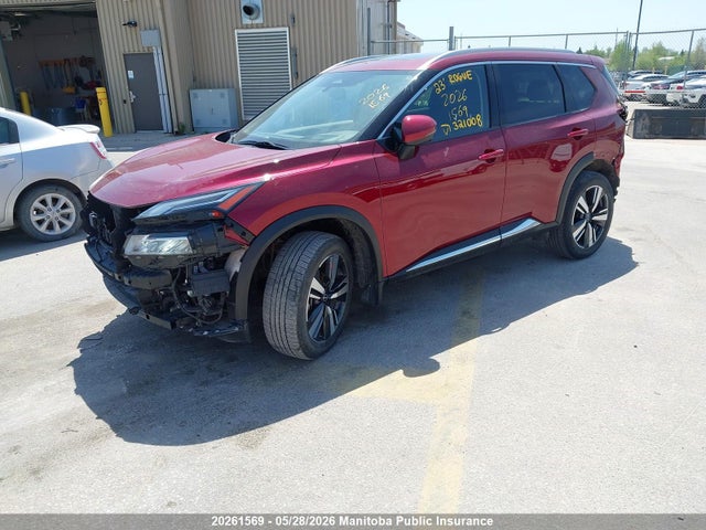 2023 Nissan Rogue Platinum მანქანა იყიდება აუქციონზე, vin: JN8BT3DD5PW321008, აუქციონის ნომერი: 20261569