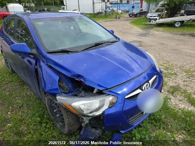 2012 Hyundai Accent Gl მანქანა იყიდება აუქციონზე, vin: KMHCT5AE1CU056825, აუქციონის ნომერი: 20261572