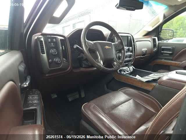 Продажа на аукционе авто 2015 Chevrolet Silverado 1500 High Country Cc, vin: 3GCUKTEJ7FG265064, номер лота: 20261574