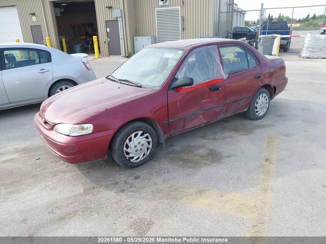 Продаж на аукціоні авто 2000 Toyota Corolla Ve, vin: 2T1BR12E3YC809037, номер лоту: 20261580