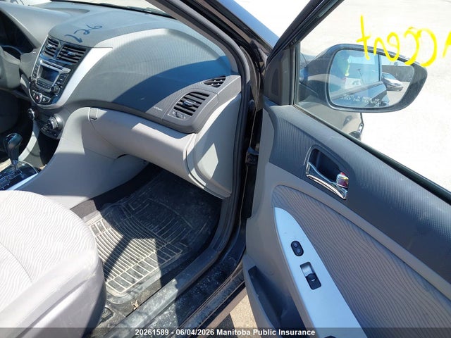 Aukcja sprzedaży 2014 Hyundai Accent Gls, vin: KMHCU4AE8EU639239, numer aukcji: 20261589