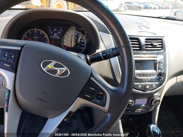 Aukcja sprzedaży 2014 Hyundai Accent Gls, vin: KMHCU4AE8EU639239, numer aukcji: 20261589