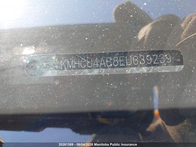 Aukcja sprzedaży 2014 Hyundai Accent Gls, vin: KMHCU4AE8EU639239, numer aukcji: 20261589