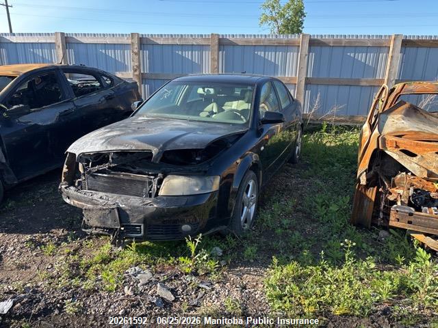 Продажа на аукционе авто 2005 Audi A4 1.8t Quattro, vin: WAULC68E45A126044, номер лота: 20261592