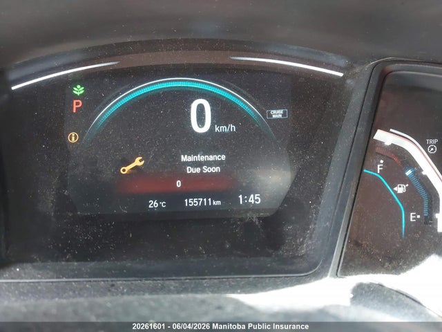 Honda Civic Lx 2018 2HGFC2F50JH008596 Image 15