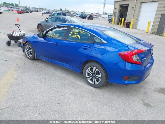 Honda Civic Lx 2018 2HGFC2F50JH008596 Image 3