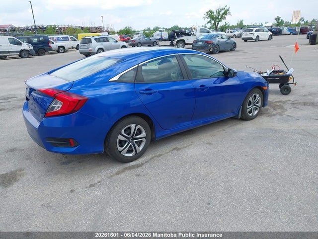 Honda Civic Lx 2018 2HGFC2F50JH008596 Image 4