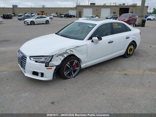 Audi A4 2.0t Quattro 2017 WAUCNAF43HN047565 Image 2