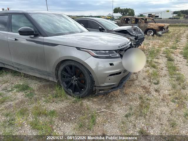 20261617 :رقم المزاد ، SALYB2FX3KA205234 vin ، 2019 Land Rover Range Rover Velar S مزاد بيع