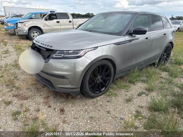2019 Land Rover Range Rover Velar S მანქანა იყიდება აუქციონზე, vin: SALYB2FX3KA205234, აუქციონის ნომერი: 20261617