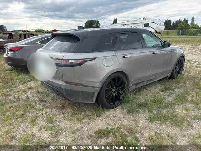 2019 Land Rover Range Rover Velar S მანქანა იყიდება აუქციონზე, vin: SALYB2FX3KA205234, აუქციონის ნომერი: 20261617