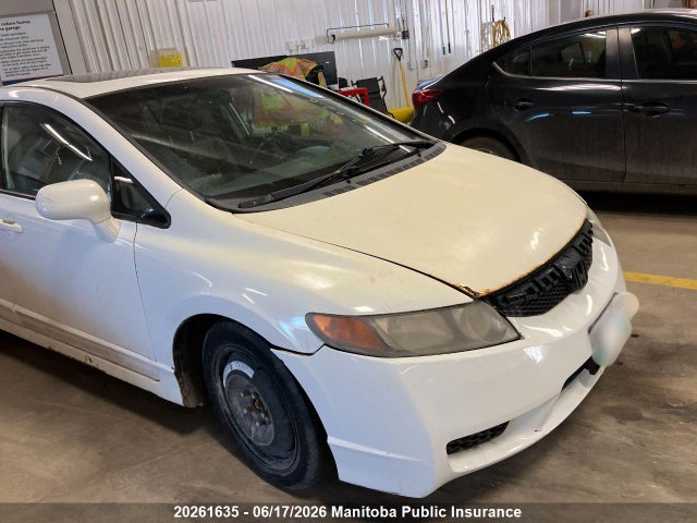 20261635 :رقم المزاد ، 2HGFA16039H020953 vin ، 2009 Honda Civic Ex-l مزاد بيع