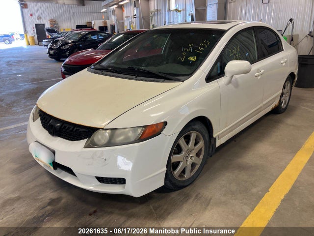 20261635 :رقم المزاد ، 2HGFA16039H020953 vin ، 2009 Honda Civic Ex-l مزاد بيع