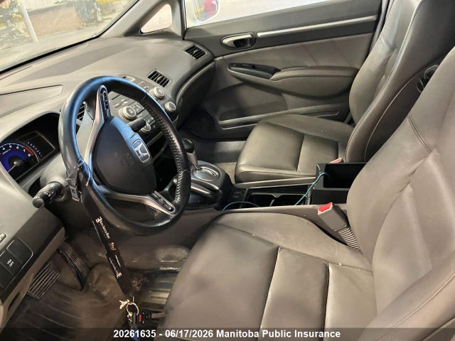 20261635 :رقم المزاد ، 2HGFA16039H020953 vin ، 2009 Honda Civic Ex-l مزاد بيع