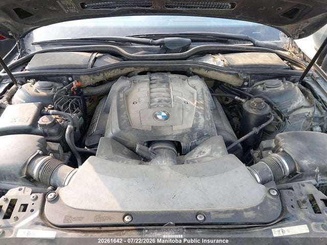 2007 Bmw 750li მანქანა იყიდება აუქციონზე, vin: WBAHN83557DT77014, აუქციონის ნომერი: 20261642