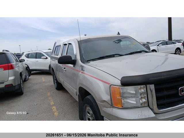Aukcja sprzedaży 2008 Gmc Sierra 1500 Sle Ext Cab, vin: 2GTEC19J081218356, numer aukcji: 20261651