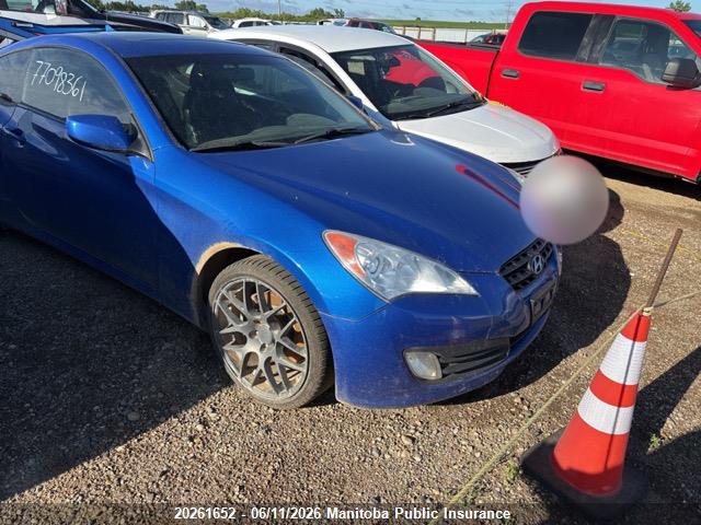 20261652 :رقم المزاد ، KMHHT6KD5BU058478 vin ، 2011 Hyundai Genesis 2.0t مزاد بيع