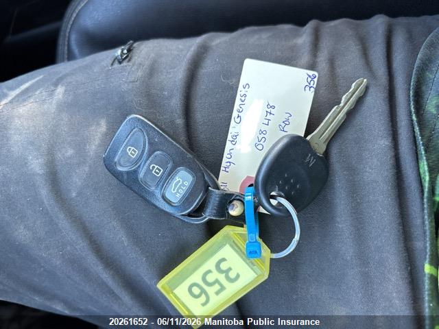 Aukcja sprzedaży 2011 Hyundai Genesis 2.0t, vin: KMHHT6KD5BU058478, numer aukcji: 20261652