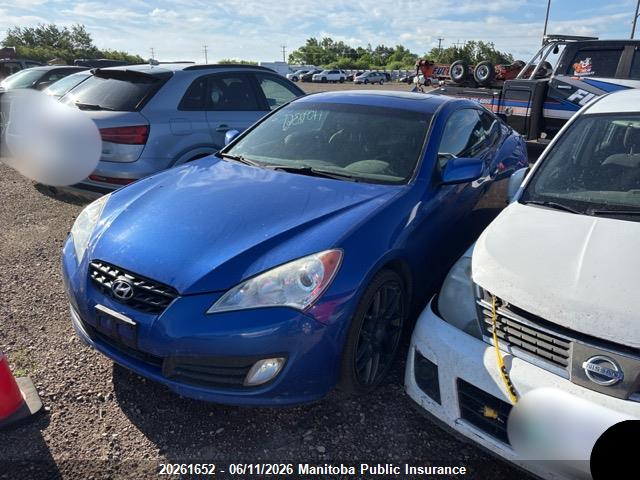 Aukcja sprzedaży 2011 Hyundai Genesis 2.0t, vin: KMHHT6KD5BU058478, numer aukcji: 20261652