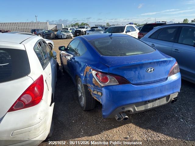Aukcja sprzedaży 2011 Hyundai Genesis 2.0t, vin: KMHHT6KD5BU058478, numer aukcji: 20261652