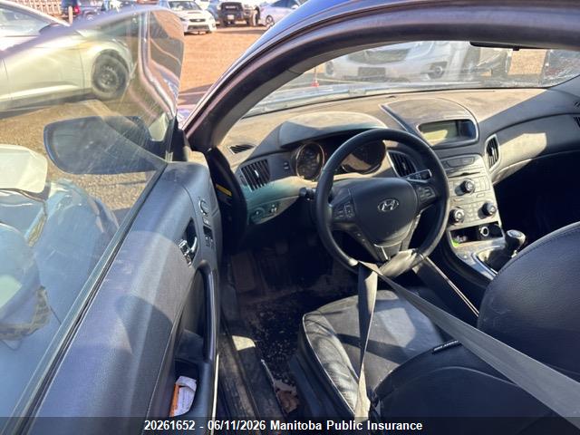 Aukcja sprzedaży 2011 Hyundai Genesis 2.0t, vin: KMHHT6KD5BU058478, numer aukcji: 20261652
