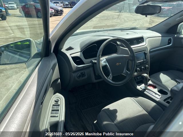 20261669 :رقم المزاد ، 1GNKVGKD8DJ106044 vin ، 2013 Chevrolet Traverse Lt مزاد بيع