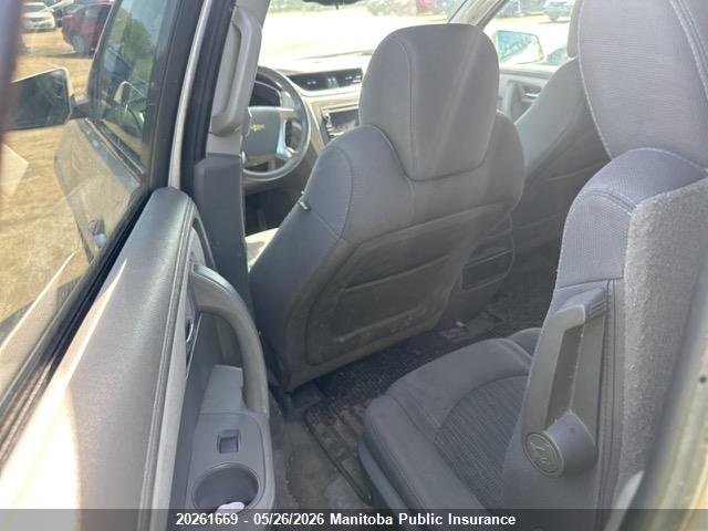 20261669 :رقم المزاد ، 1GNKVGKD8DJ106044 vin ، 2013 Chevrolet Traverse Lt مزاد بيع