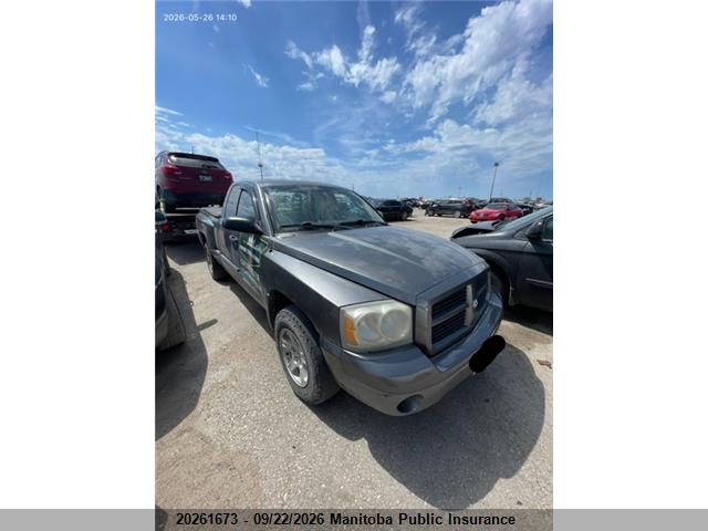 20261673 :رقم المزاد ، 1D7HW22NX6S647059 vin ، 2006 Dodge Dakota St V8 Club Cab مزاد بيع