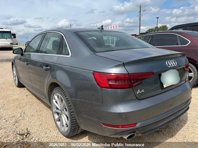 Aukcja sprzedaży 2017 Audi A4 2.0t Quattro, vin: WAUBNAF46HN048690, numer aukcji: 20261683