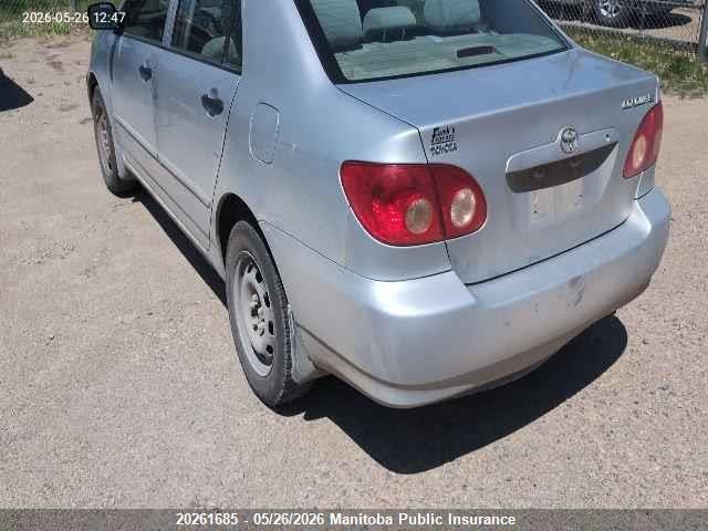 20261685 :رقم المزاد ، 2T1BR32E56C569370 vin ، 2006 Toyota Corolla Ce مزاد بيع