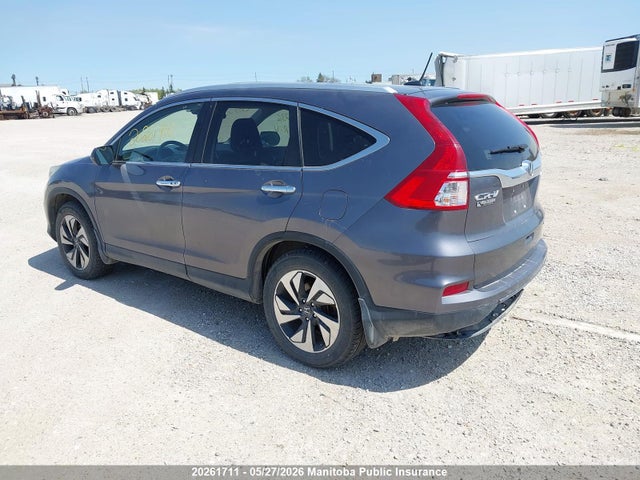 20261711 :رقم المزاد ، 5J6RM4H96GL809236 vin ، 2016 Honda Cr-v Touring مزاد بيع