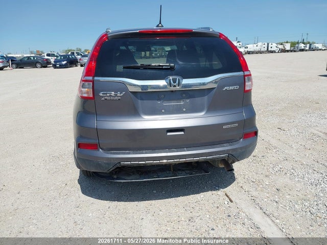 20261711 :رقم المزاد ، 5J6RM4H96GL809236 vin ، 2016 Honda Cr-v Touring مزاد بيع