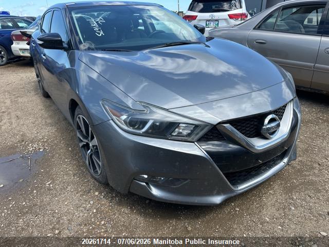 Aukcja sprzedaży 2017 Nissan Maxima Platinum/s/sl/sr/sv, vin: 1N4AA6AP1HC362239, numer aukcji: 20261714