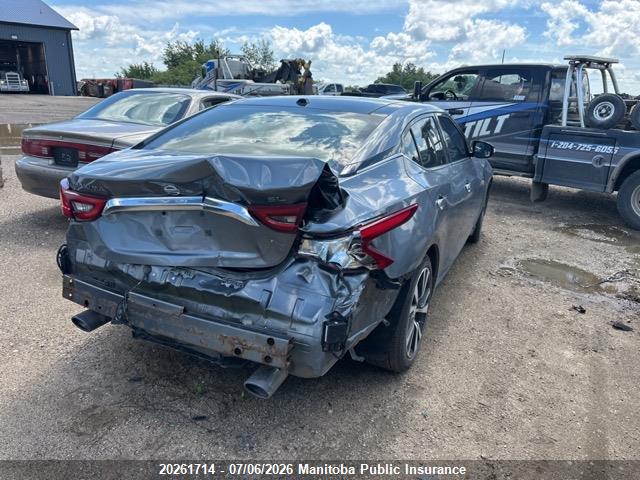 Aukcja sprzedaży 2017 Nissan Maxima Platinum/s/sl/sr/sv, vin: 1N4AA6AP1HC362239, numer aukcji: 20261714