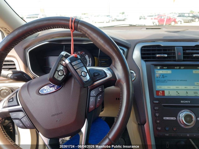 Продаж на аукціоні авто 2017 Ford Fusion Platinum Energi, vin: 3FA6P0SUXHR135140, номер лоту: 20261724