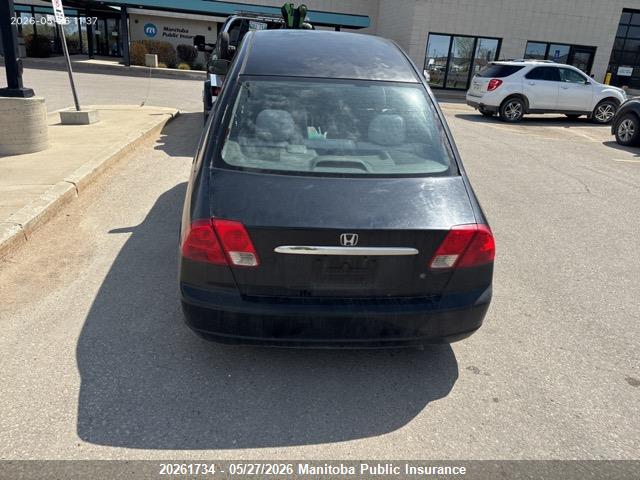 Продаж на аукціоні авто 2003 Honda Civic Lx, vin: 2HGES16673H947197, номер лоту: 20261734