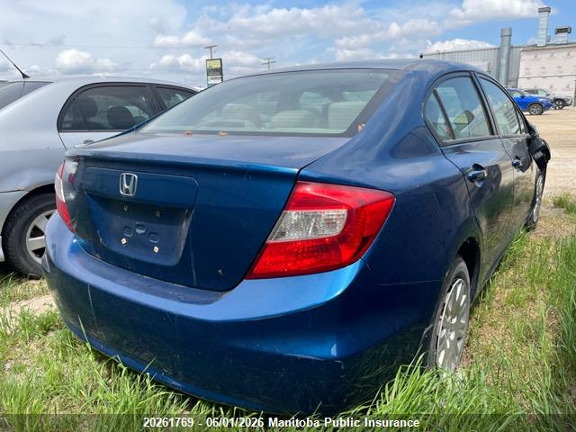 Aukcja sprzedaży 2012 Honda Civic Lx, vin: 2HGFB2F49CH028715, numer aukcji: 20261769