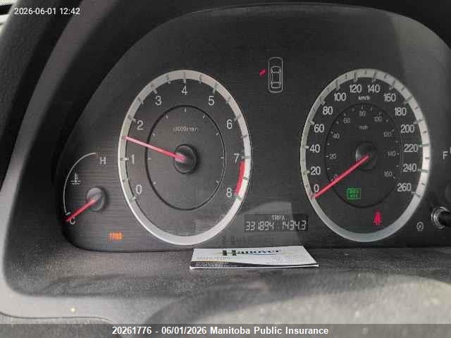 Aukcja sprzedaży 2008 Honda Accord Ex, vin: 1HGCP25888A810003, numer aukcji: 20261776