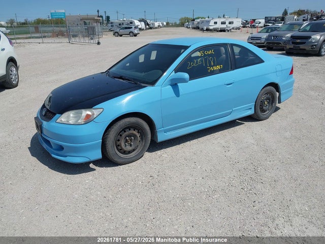 Продажа на аукционе авто 2005 Honda Civic Lx, vin: 1HGEM22595L806067, номер лота: 20261781