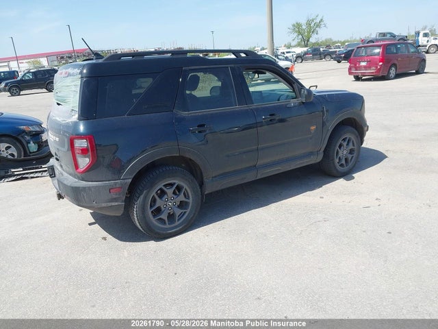 2021 Ford Bronco Sport Badlands მანქანა იყიდება აუქციონზე, vin: 3FMCR9D91MRB28801, აუქციონის ნომერი: 20261790
