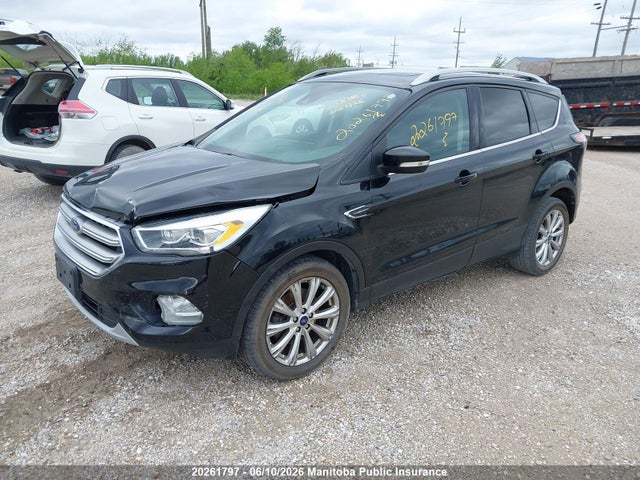 Aukcja sprzedaży 2017 Ford Escape Titanium, vin: 1FMCU9J97HUB32708, numer aukcji: 20261797