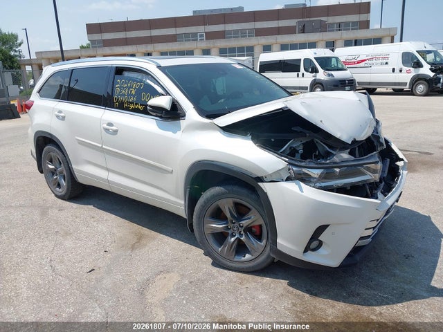 Продажа на аукционе авто 2017 Toyota Highlander Limited V6, vin: 5TDDZRFH7HS368676, номер лота: 20261807