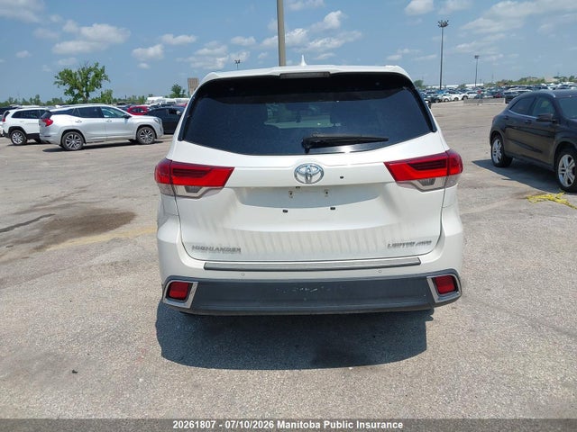 Продажа на аукционе авто 2017 Toyota Highlander Limited V6, vin: 5TDDZRFH7HS368676, номер лота: 20261807