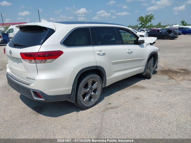 Продажа на аукционе авто 2017 Toyota Highlander Limited V6, vin: 5TDDZRFH7HS368676, номер лота: 20261807