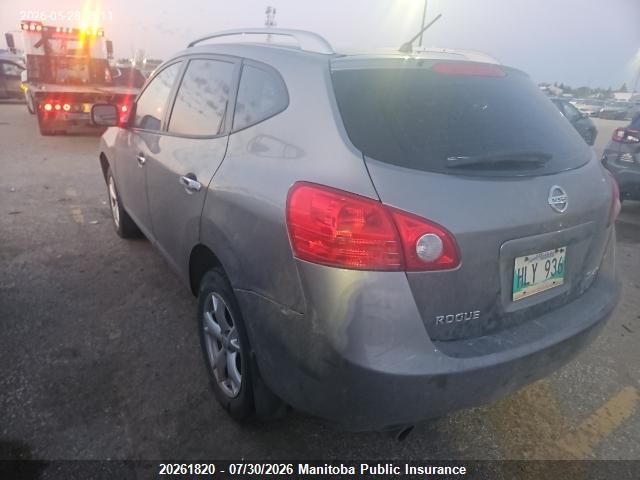 20261820 :رقم المزاد ، JN8AS5MV3AW134523 vin ، 2010 Nissan Rogue S مزاد بيع