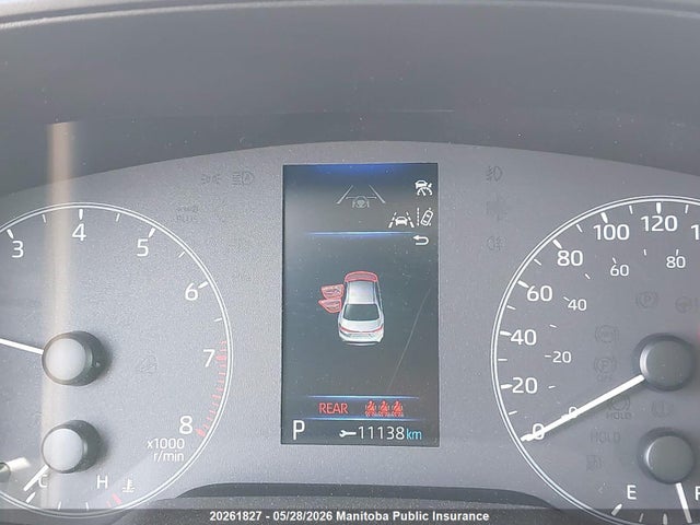 20261827 :رقم المزاد ، 5YFB4MDE9SP310148 vin ، 2025 Toyota Corolla Le مزاد بيع