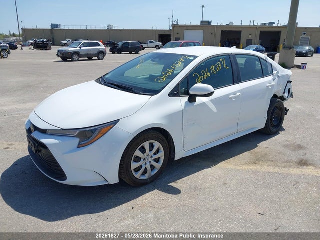 20261827 :رقم المزاد ، 5YFB4MDE9SP310148 vin ، 2025 Toyota Corolla Le مزاد بيع